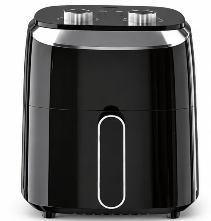 Friteuza cu Aer Cald Air Fryer capacitate 5.5L Control Temperatura si Timp